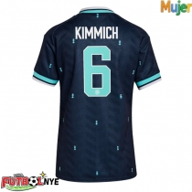 Camiseta Alemania Joshua Kimmich #6 Visitante Equipación para mujer Mundial 2026 manga corta